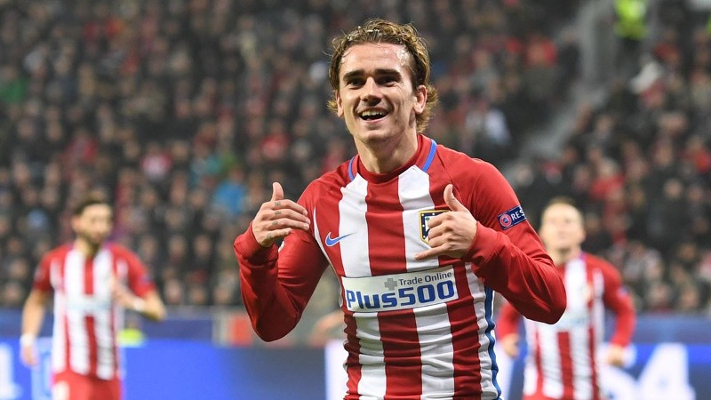 Griezmann đạt được nhiều thành công tại Atletico Madrid